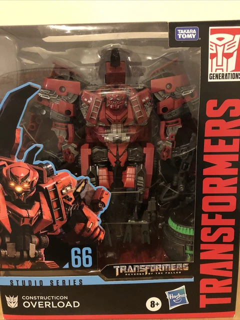 HASBRO TRANSFORMERS STUDIO Series Leader Class Constructicon Overload £ ...