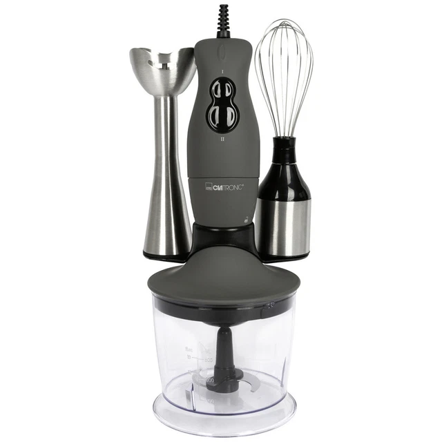 Clatronic SMS 3777 Stabmixer 400 W Multifunktion Edelstahl