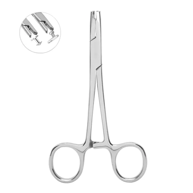 (5mm) Edelstahl Body Piercing Zangen Piercing Forceps Für Belly Button Nase FAT