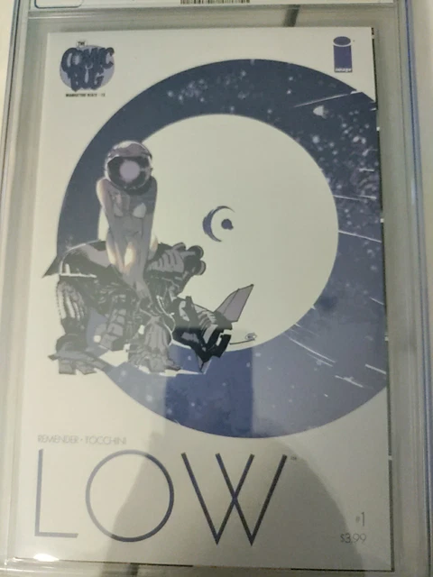 "LOW" #1 CGC 9.8 Image Comics  "The Comic Bug" variant cover 2014 White Pages 3