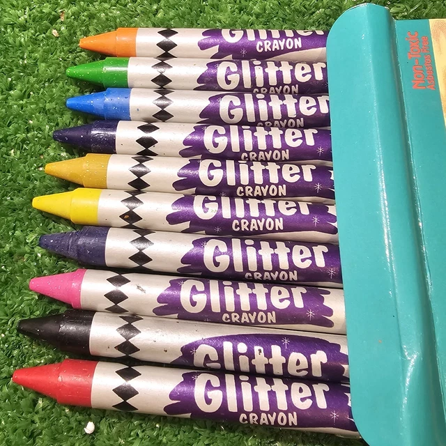VINTAGE NIB 2000 Colorland Glitter Crayons- 10 Pack, Non-Toxic £10.72 ...