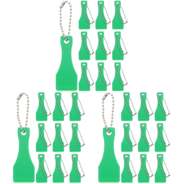 3 PCS SCRAPER Tool Scratch Ticket Scratcher Chain Label Card £16.39