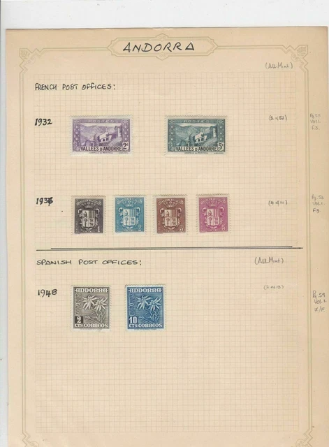 Andorra Stamps Ref 14603