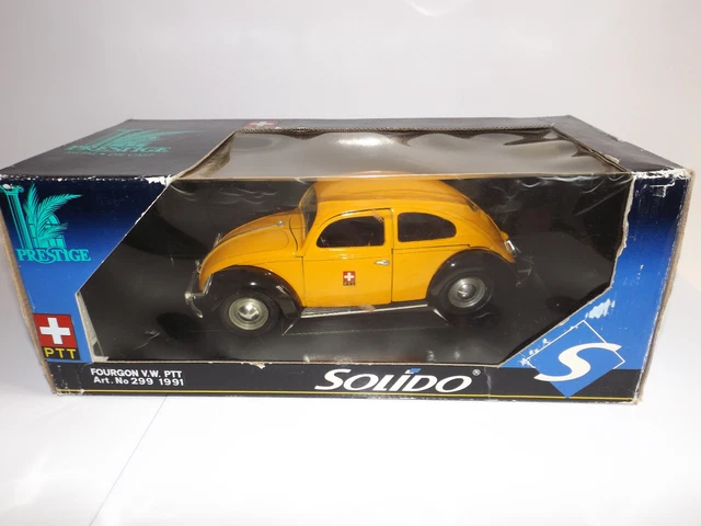 Solido 1/18 - 2 voitures - Vw Coccinelle - très bel état sans boite