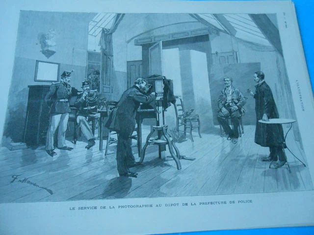 Gravure de Presse - DERVICHE, NOBLE et PAYSANS PERSANS- Dessin de itel