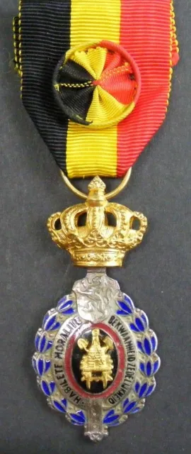 Original Medal: Belgium: Labour Decoration, 1st Class