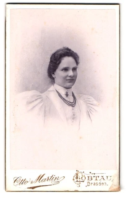Fotografie Otto Martin, Dresden-Löbtau, Reisewitzerstr. 18, Portrait junge Dame