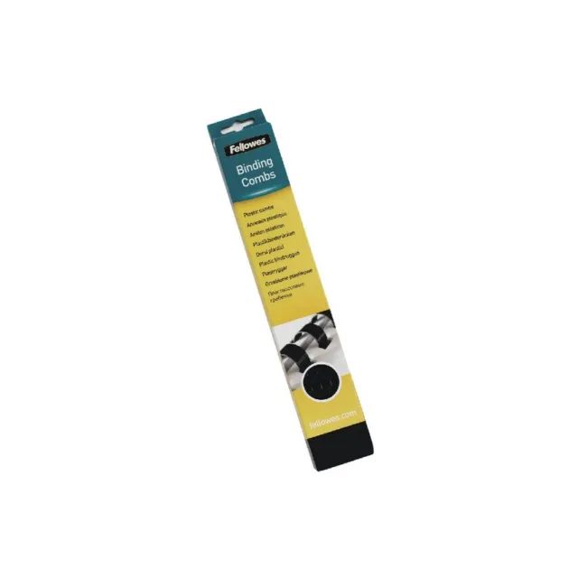 Fellowes 5347302 Binding Comb 16MM A4 Black (Pack-100)