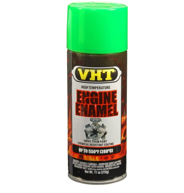 Lime Green Coating Spray Can Brake Caliper Engine Custom Ceramic Paint High Temp