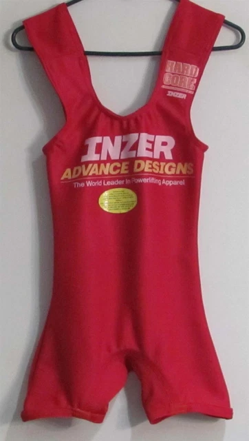 Inzer HardCore Squat Suit Size 27 Red (NEW) Discontinued Color!
