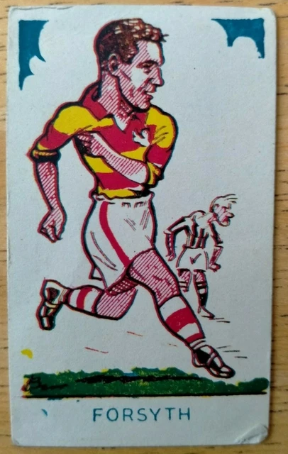 A. Forsyth Partick Thistle #147 A & J Donaldson Sports Favourites 1953