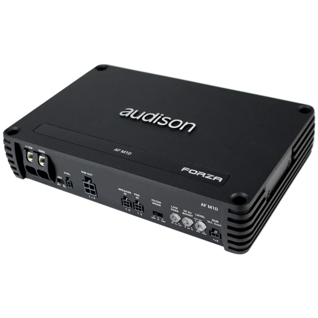Amplificateur Audio Voiture Audison Forza AF C4.10 Bit - Haut De Gamme, Neuf Sous Blister