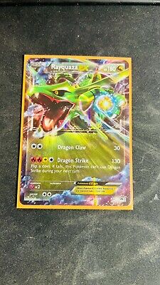 Pokémon Card Rayquaza EX - XY73 Black Star Promo Holo Half Art Ultra Rare
