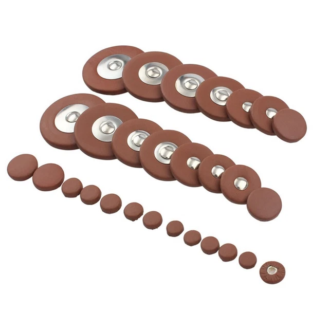 « Vivez un son de saxophone parfait avec notre kit de coussinets en cuir de rem