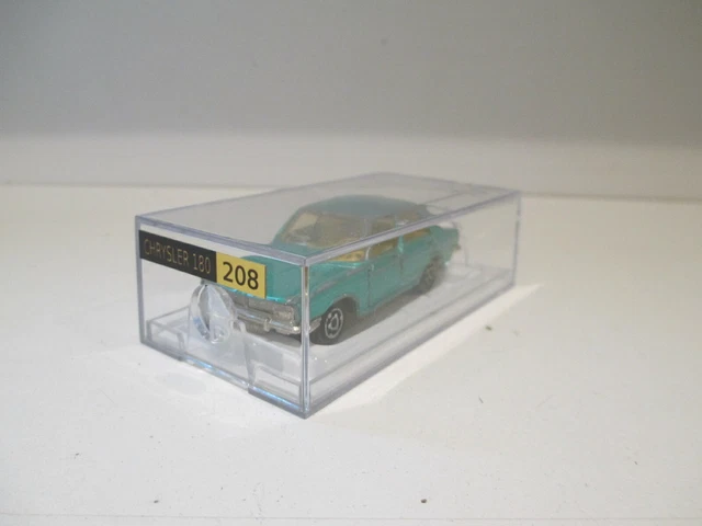 Boîte Cristal Vide Reproduction Majorette Pour Peugeot 204 (Modèle 230) - Neuf, Collection