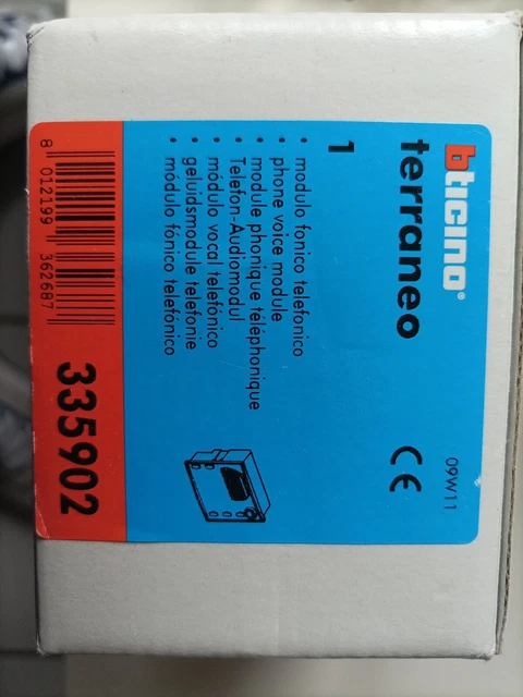 332951 TERRANEO BTICINO LEGRAND Front Cieco Sfera Classic Modulaire EUR 55,45 - FR