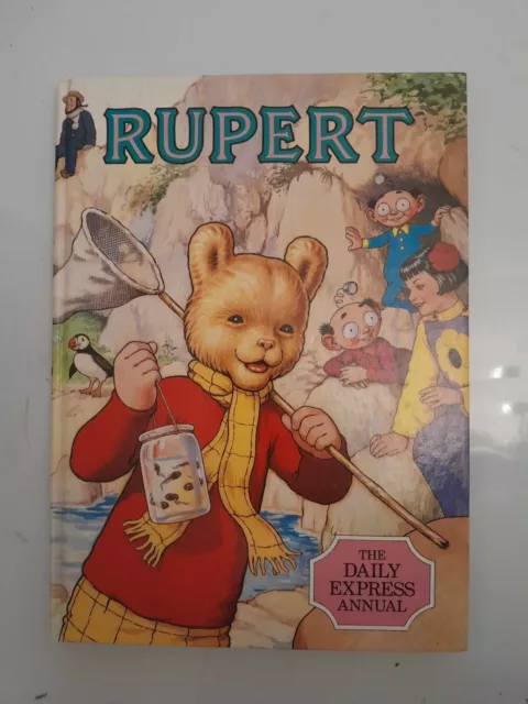 1986 Rupert the Bear Annual Unclipped