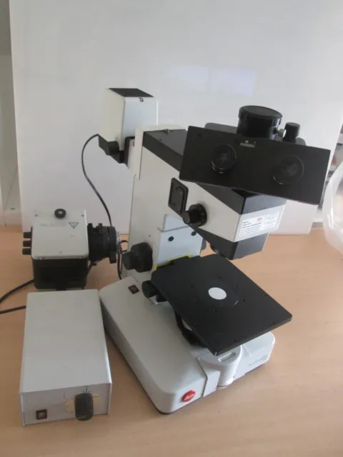 Microscope inversé fluorescence WILD LEITZ FLUOVERT