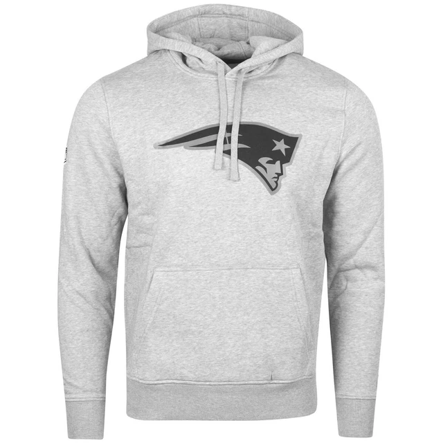 New Era Fleece Hoody - NFL New England Patriots grau