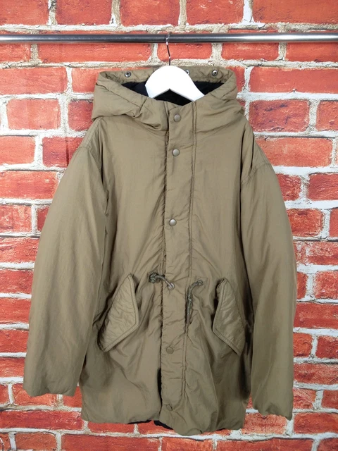 Girl Coat Kids Age 11-12 Years Zara Khaki Duvet Padded Winter Parka Jacket 152Cm