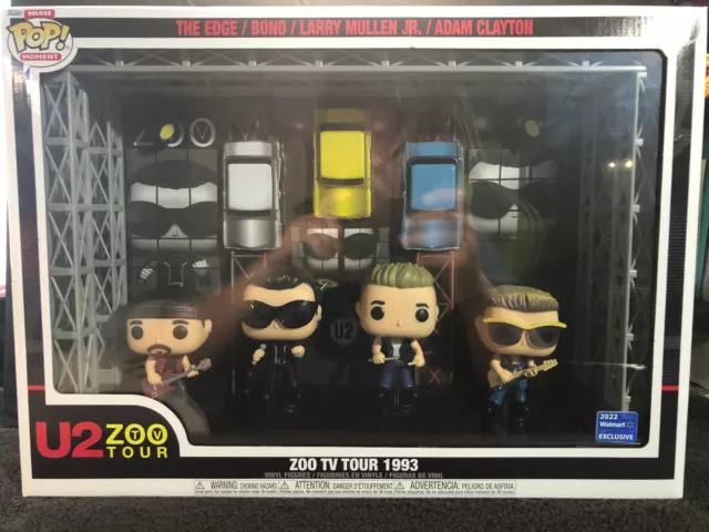 Funko Pop! Rocks: U2 - ZooTV - Adam Clayton – Box Of Pops