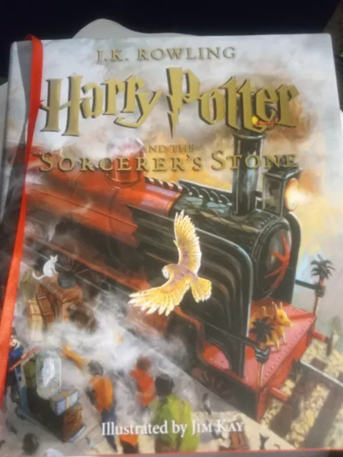 Jk Rowling Books First illustrated Edition 2015 Harry Potter and Socerers Stone