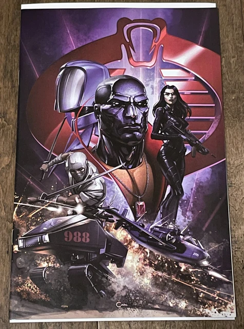 GI JOE #1 (2019) Clayton Crain Virgin Variant- IDW-  Frankie’s Exclusive NM NEW