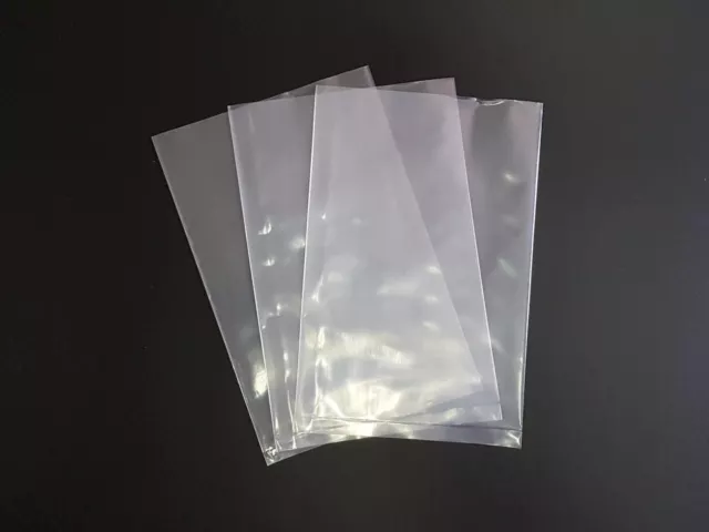 16" x 24" Clear Open Top Poly Bags Lay Flat Plastic Packaging 4Mil Thick Baggies