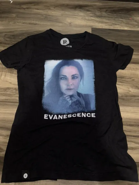 Evanescence Amy Lee Revolver Shirt Womens Large Limited Edition