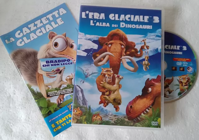 L'ERA GLACIALE 3 Ice Age: Dawn of the Dinosaurs (2009) DVD ORIGINALE FOX VIDEO #