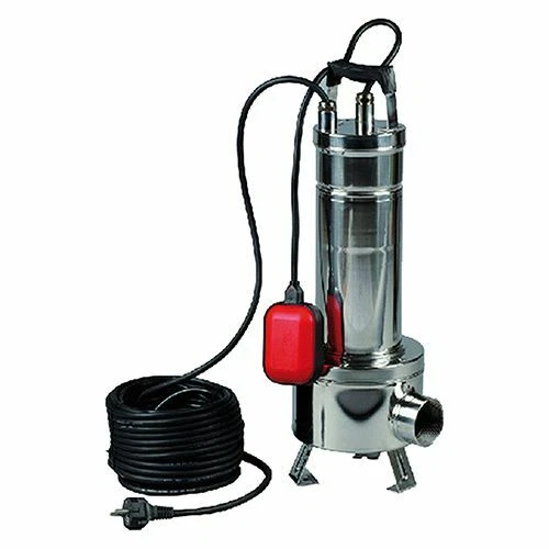 ELETTROPOMPA INOX SOMMERGIBILE ACQUE SPORCHE FEKA VS 550 M-A -Hp 0,75- att. 2 F