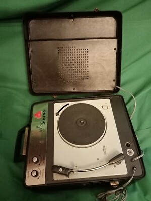Électrophone Vintage Teppaz Oscar Première Ed. Tourne Disques