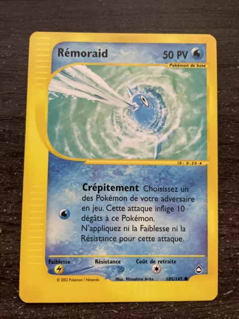 Remoraid Commune - Pokemon 105/147 Aquapolis Neuf Fr