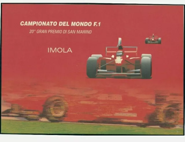 F 11 FOLDER 2000 20° Gran Premio di San Marino Imola Ferrari Campionato F1 €5,16