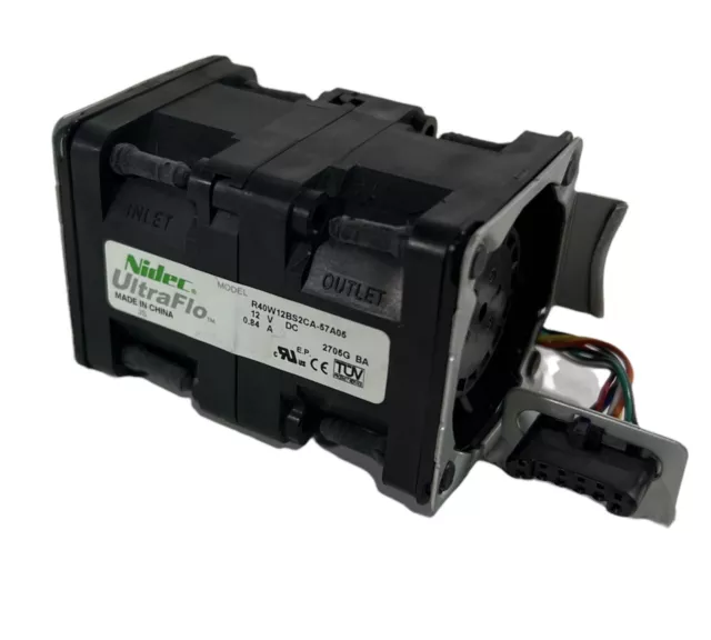 IBM 43V6928 43V6929 40mm UltraFlo Hot-Swap Fan for X3550 M2 X3550 M3 R40W12BS2CA