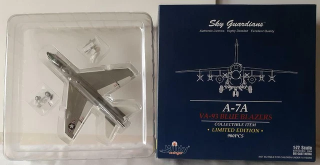Vought A-7D Corsair II USAF 354th TFW Myrtle Beach, JC Wings 1/72 JCW-72-A7- 004