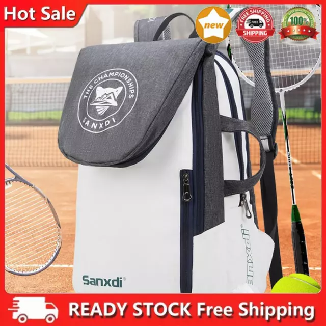 Large Capacity Holds 3 Rackets Raquete Bag Badminton Bag Padel Rackets Backpack