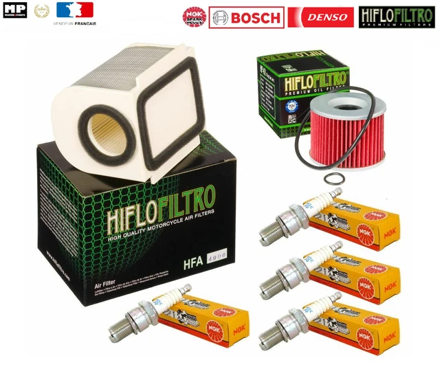 Kit D'entretien Pour Yamaha FZS 1000 Fazer (2001-2005) - Filtre à Air, Huile, Bougies - Neuf