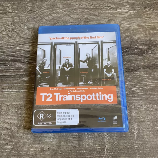 T2 Trainspotting (Blu-ray, 2017) New Sealed DVD VGC Free Postage Aus Wide