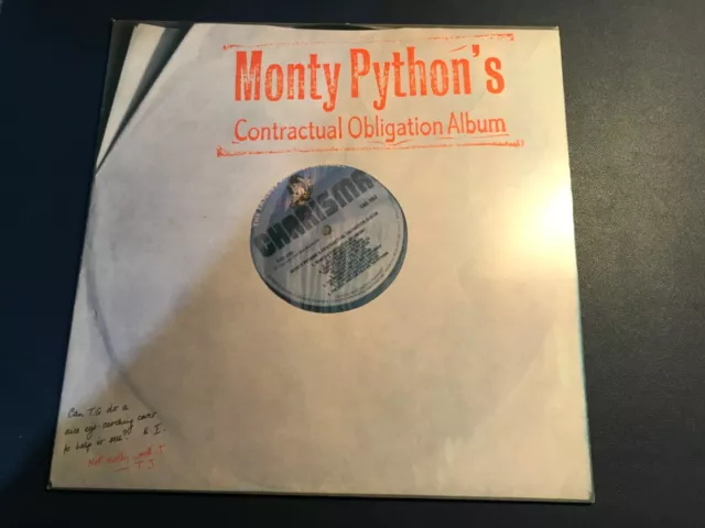 Monty Python’s Contractual Obligation Album, Vinyl 1980