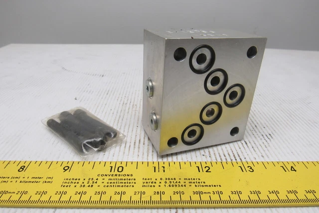 BHI A35A0 Aluminum Valve Block Subplate