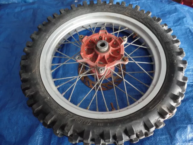 KTM 250 350 MX MXC EXC SX 250MXC 350MXC Rear Wheel Hub CRACKED RIM 1987 1988