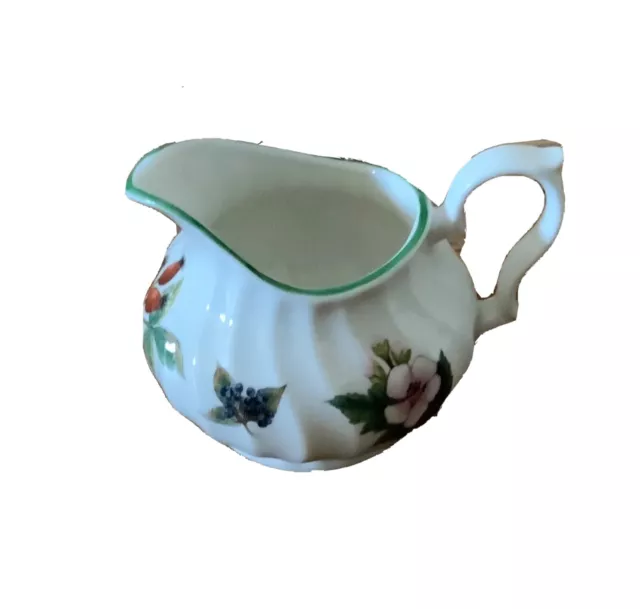 Royal Patrician Floral Creamer Staffordshire England Fine Bone China Pre-Owned