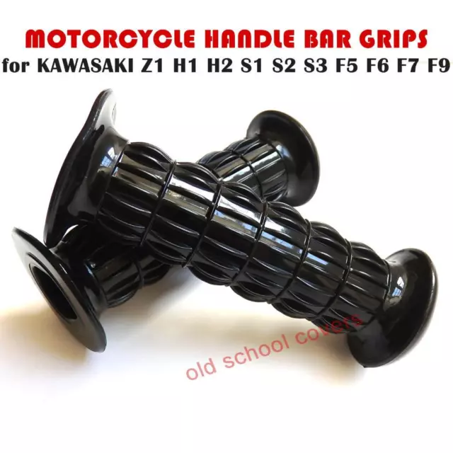 Poignées Guidon pour Kawasaki Z1 H1 H2 S1 S2 S3 F5 F6 F7 F8 F9 130mm Long 1 Pair