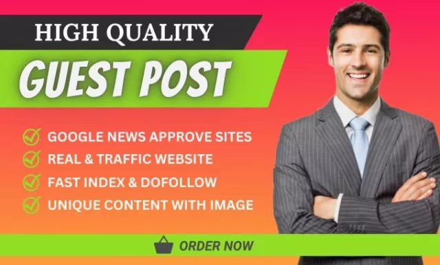 SEO Guest Posting dofollow high quality backlinks on high trafiic website