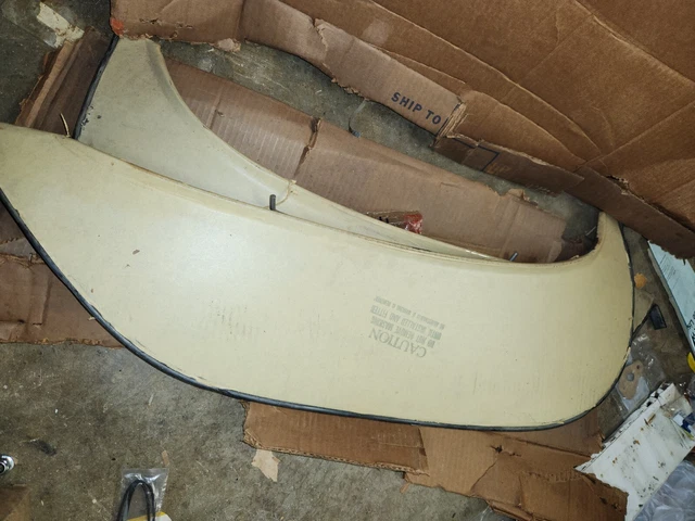 NOS OEM Foxcraft 1964 Olds F85 Fender Skirts Skirt Pair Oldsmobile Cutlass NOS OEM Foxcraft 1964 Olds F85 Fender Skirts Skirt Pair Oldsmobile Cutlass