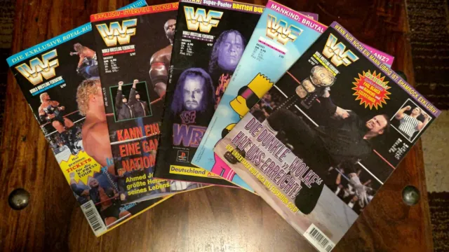 WWF/WWE Magazine 90er Jahre