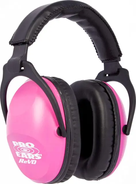 Passive Hearing Protection Youth Women Hunting Shooting Ear NRR 25 Neon Pink