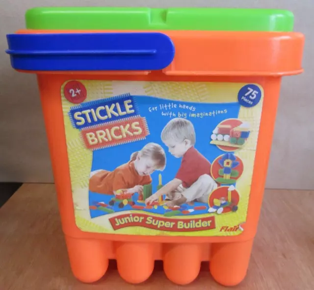 Stickle Bricks Bundle - 75 pieces In Tub