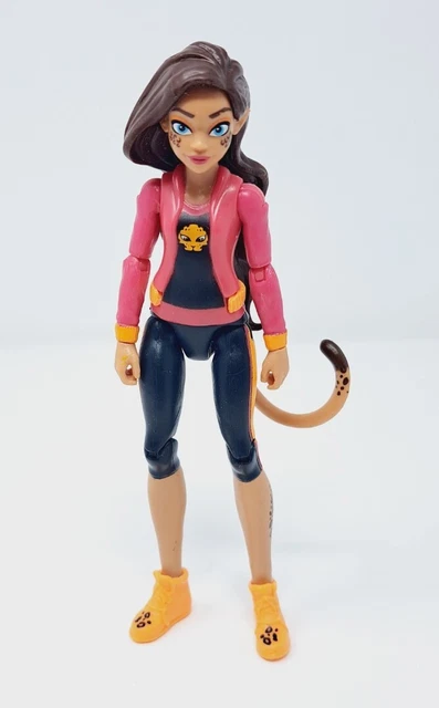 DC SUPER HERO Girls CHEETAH Action Figure Comics HTF Rare Mattel w Tail
